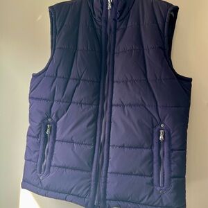 Men's Purple Puffer Vest